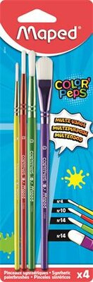 Ecsetkészlet, no. 4-10-14-14, MAPED "Color'Peps", (4 db)
