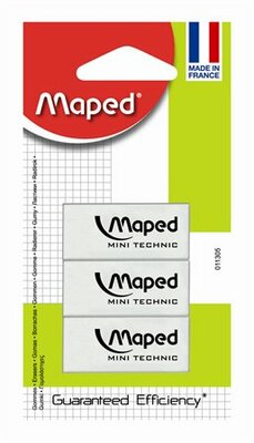 Radír, MAPED "Mini Technic", (3 db)
