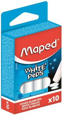 Táblakréta, MAPED, fehér, (10 db)