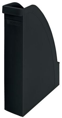 Iratpapucs, műanyag, 78 mm, LEITZ "Recycle", fekete