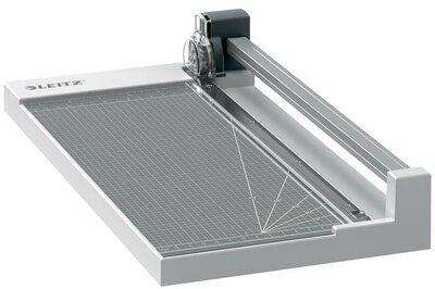 Vágógép, görgős, A4, 10 lap, LEITZ "Precision Home Office A4"