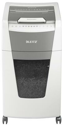 Iratmegsemmisítő, konfetti, 300 lap, LEITZ "IQ AutoFeed Office 300 P4 Pro"
