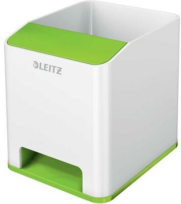 Írószertartó, kettős színhatású, LEITZ "Wow", zöld