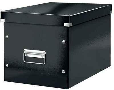 Doboz, L méret, LEITZ "Click&Store", fekete