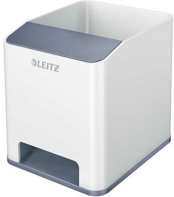 Írószertartó, kettős színhatású, LEITZ "Wow", fehér