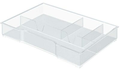 Rendszerező tálca Leitz "Plus/Wow Cube" fiókos irattárolókhoz, LEITZ, áttetsző
