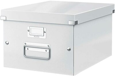 Doboz, A4 méret, LEITZ "Click&Store", fehér