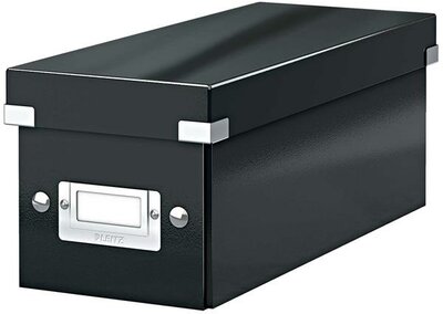 CD-doboz, LEITZ "Click&Store", fekete