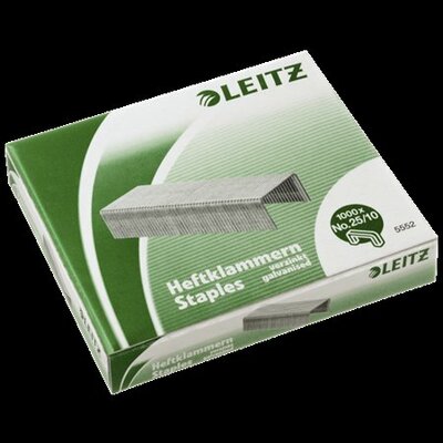 Tűzőkapocs, 25/10, LEITZ "P5", (1000 db)