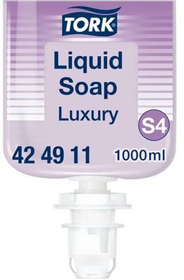 Folyékony szappan, 1 l, S4 rendszer, TORK "Luxury", lila
