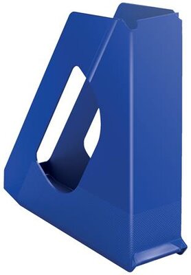 Iratpapucs, műanyag, 68 mm, ESSELTE "Europost", kék