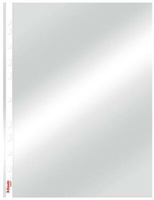 Genotherm, lefűzhető, A4, 55 mikron, víztiszta felület, ESSELTE "Luxus", (10 db)