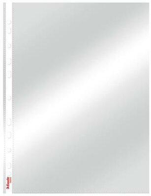 Genotherm, lefűzhető, A4, 105 mikron, víztiszta felület, ESSELTE "Luxus", (100 db)