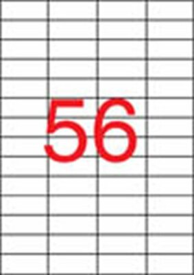 Etikett, univerzális, 52,5x21,2 mm, APLI, 5600 etikett/csomag, (100 lap)