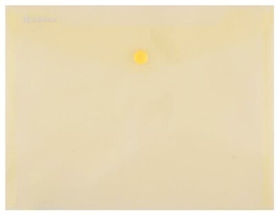 Irattartó tasak, A5, PP, patentos, DONAU, sárga
