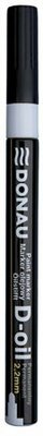 Lakkmarker, 2,2 mm, S, DONAU "D-oil", fehér, (12 db)