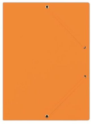 Gumis mappa, prespán, A4, DONAU "Premium", narancssárga