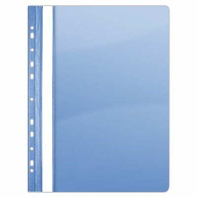 Gyorsfűző, lefűzhető, PVC, A4, DONAU, kék, (10 db)