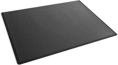 Könyökalátét, 650x500 mm, PP, átlátszó fedlappal, DURABLE, fekete