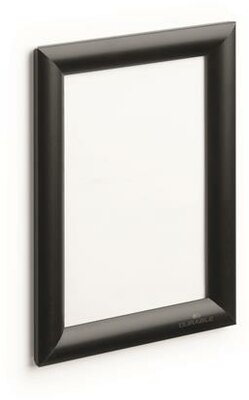 Posztertábla, fali, A5, alumínium keret, DURABLE, fekete