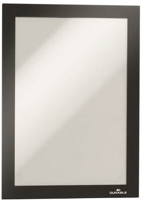Infokeret, A5, mágneses, DURABLE "DURAFRAME MAGNETIC", fekete, (5 db)