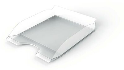 Irattálca, műanyag, DURABLE, "Basic", áttetsző
