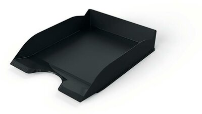 Irattálca, műanyag, DURABLE, "Basic", fekete