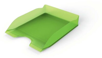 Irattálca, műanyag, DURABLE, "Basic", világoszöld