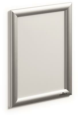 Posztertábla, fali, A4, alumínium keret, DURABLE