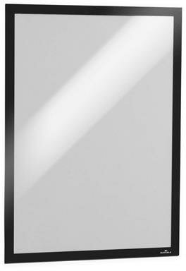 Infokeret, A2, DURABLE "DURAFRAME® POSTER", fekete