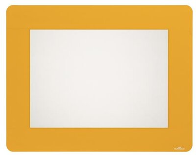 Padlójelölő ablak, sárga, A4, eltávolítható, DURABLE, (10 db)