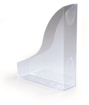 Iratpapucs, műanyag, 73 mm, DURABLE, "Basic", áttetsző