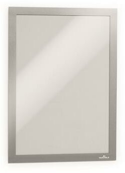 Infokeret, A4, öntapadó háttal, DURABLE "DURAFRAME®", ezüst