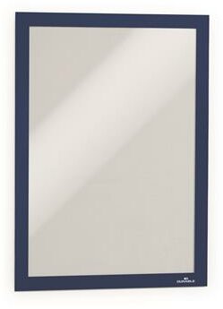 Infokeret, A4, öntapadó háttal, DURABLE "DURAFRAME®", sötétkék, (2 db)