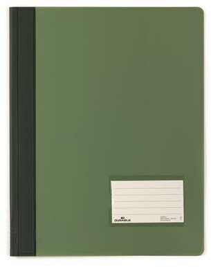Gyorsfűző, A4, extra erős, széles, DURABLE, zöld