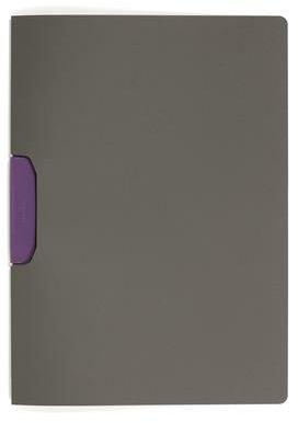 Gyorsfűző, klipes, A4, DURABLE "DURASWING® COLOR 30", lila