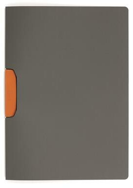 Gyorsfűző, klipes, A4, DURABLE "DURASWING® COLOR 30", narancssárga