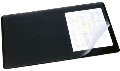 Durable 530x400mm áttetsző fedlappal fekete asztali könyöklő