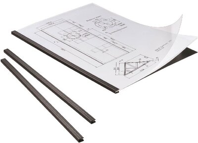 Durable Duragrip 5db-os iratsín+előlap+hátlap kombi csomag