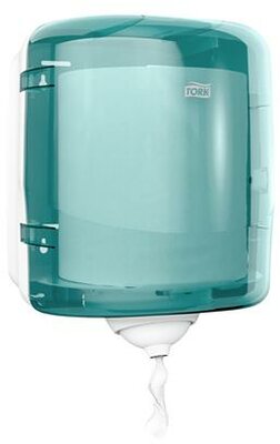 Kéztörlő adagoló, belsőmag-adagolás, laponkénti, M4 rendszer, Performance, TORK "Reflex", fehér/türkiz