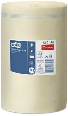 Kéztörlő, belsőmag-adagolás, 1 rétegű, M1 rendszer, Universal, TORK, sárga, (11 tek)