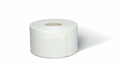 Toalettpapír, T2 rendszer, 1 rétegű, 19 cm átmérő, Universal, TORK "Mini Jumbo", natúr, (12 tek)