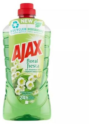 Általános tisztítószer, 5 l, AJAX, gyöngyvirág, zöld, (5 liter)