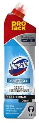 WC tisztító gél, 1 l, DOMESTOS "Professional", óceán