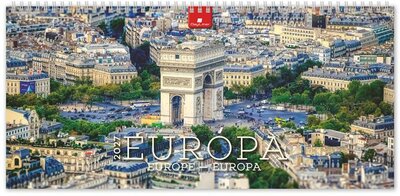 Naptár, asztali, álló, DAYLINER "Európa"