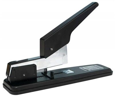 Tűzőgép, nagyteljesítményű, fém, 100 lap, OFFICE PRODUCTS "HD", fekete