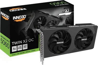 Inno3D RTX5060 - TWIN X2 OC V2 - N50602-08D7X-195071N