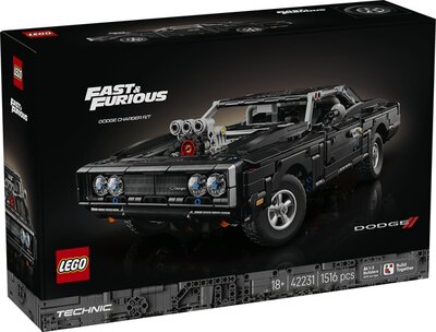 LEGO® Technic Fast and Furious Dodge Charger R /T autó 42231