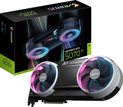 GIGABYTE RTX5070TI - AORUS INFINITY 16G - GV-N507TAORUS IF-16GD
