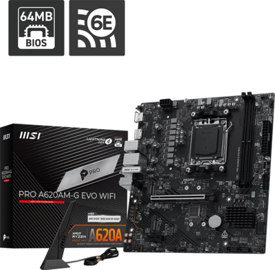 MSI PRO A620AM-G EVO WIFI